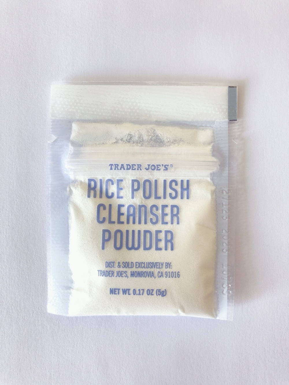 10/$10 Trader Joes Rice Polish Cleanser Powder